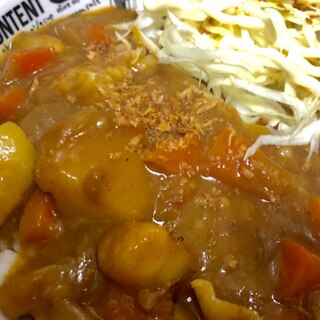 炊飯器でお手軽★かぼちゃカレー